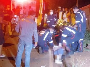 foto de Rapaz morre de acidente na noite de sábado em Sarandi