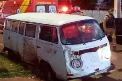 foto de Quatro crianças morrem após serem atropeladas por Kombi no Norte do Paraná