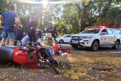 foto de Homem que perdeu a perna durante acidente em Maringá morre no hospital