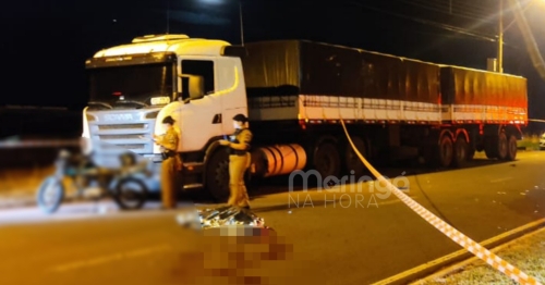 Motociclista morre após se envolver em colisão violenta em avenida de Maringá