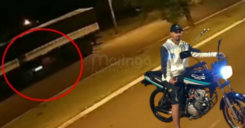 Vídeo mostra acidente que tirou a vida de jovem em Maringá 