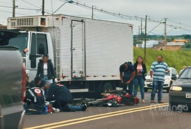 foto de Motociclista morre em acidente durante a manhã no Contorno Sul de Maringá