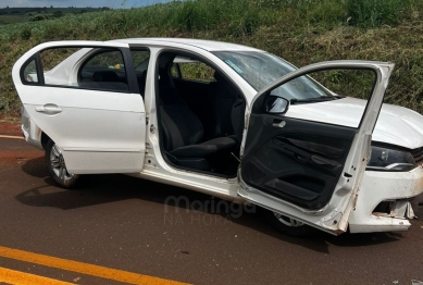 foto de Gestante é ejetada de veículo em acidente na região