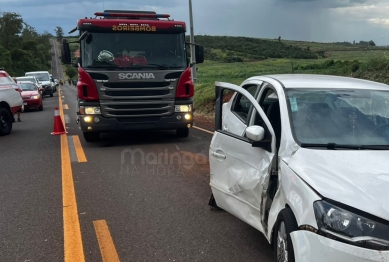 foto de Gestante é ejetada de veículo em acidente na região