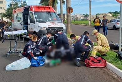 foto de Morre mulher que foi atropelada por moto em Maringá