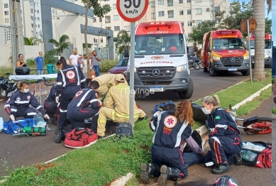 foto de Morre mulher que foi atropelada por moto em Maringá