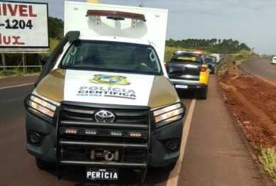 foto de Tragédia: colisão frontal na PR-317 deixa três mortos