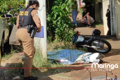 foto de Trágico: jovem morre ao sofrer acidente de moto em Maringá