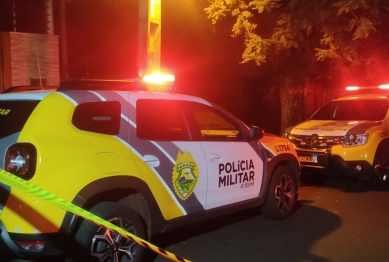 foto de Maringá: homem é cruelmente assassinado com facadas durante briga em residência