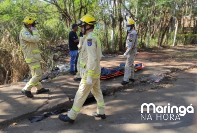 foto de Corpo de homem é encontrado em córrego de Maringá