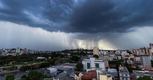 Inmet emite alerta com risco de tempestade para Maringá