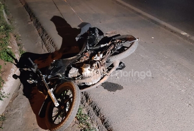 foto de Colisão entre carro e moto termina na morte de homem na BR-376 