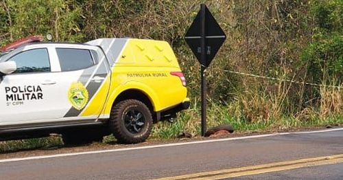 Corpo de um homem é encontrado às margens da rodovia PR-323