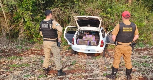 Polícia apreende mais de 100 kg de maconha em carro de candidato a vereador na PR-317