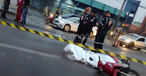 Motociclista morre ao sofrer acidente na Av. Colombo em Maringá