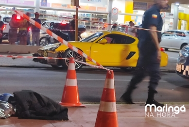 foto de Jovem perde a vida em colisão entre Porsche e moto na zona sul de Maringá