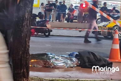 foto de Jovem perde a vida em colisão entre Porsche e moto na zona sul de Maringá