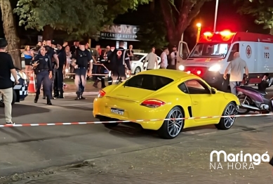 foto de Jovem perde a vida em colisão entre Porsche e moto na zona sul de Maringá