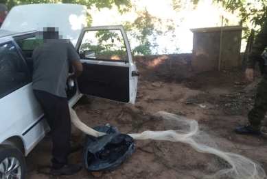 foto de Pesca predatória com uso de petrecho proibido durante piracema resulta em prisão, apreensão de materiais e autos de infração ambiental