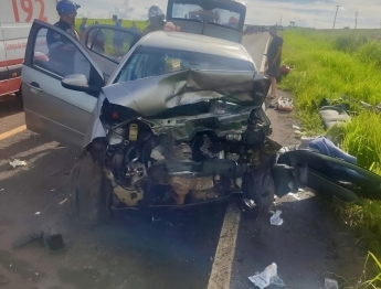 foto de Veículo com placas de Maringá se envolve em grave acidente em rodovia no Noroeste do Paraná