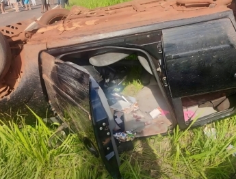 foto de Veículo com placas de Maringá se envolve em grave acidente em rodovia no Noroeste do Paraná