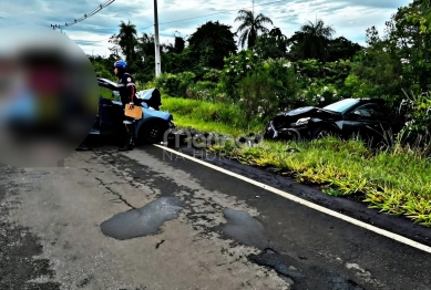 foto de Colisão frontal entre veículos na rodovia do Porto São José resulta em óbito